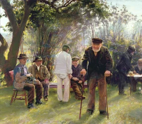 Old Men in Rockingham Park